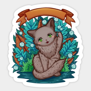 Kitty Final Boss Illustration Sticker